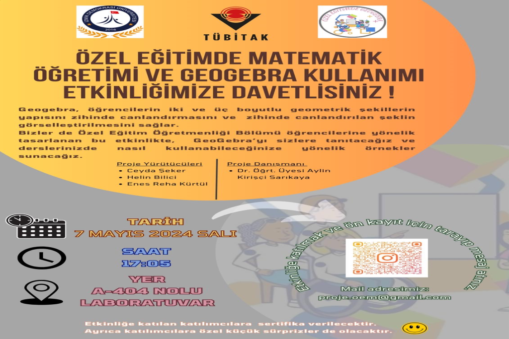 Özel Eğitimde Matematik Öğretimi ve GeoGebra Kullanımı